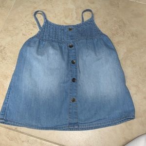 Gap kids denim tunic 3t
